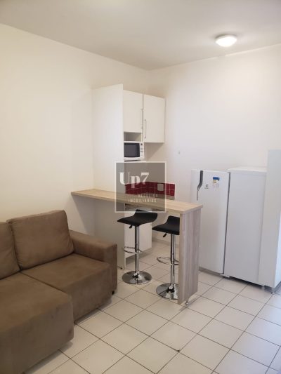 APARTAMENTO MOBILIADO COM 01 DORMITÓRIO PARA ALUGAR PRÓXIMO À USP, EM BAURU-SP.