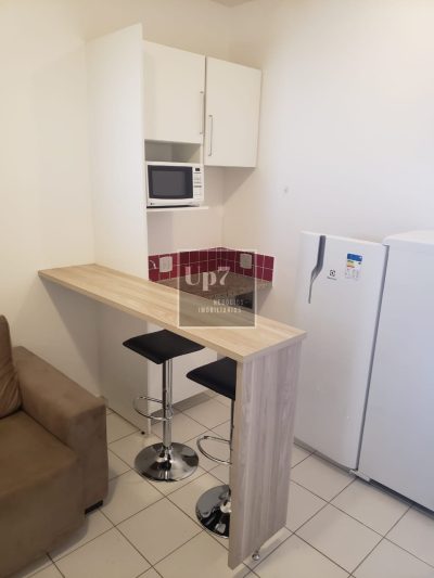 APARTAMENTO MOBILIADO COM 01 DORMITÓRIO PARA ALUGAR PRÓXIMO À USP, EM BAURU-SP.
