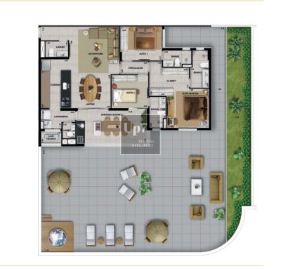 Apartamento à Venda - City Towers Garden - Bauru - SP